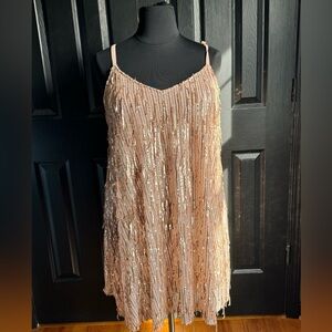 Torrid Sequin Fringe Mini Dress - Size 3 - Perfect for the Eras Tour!
